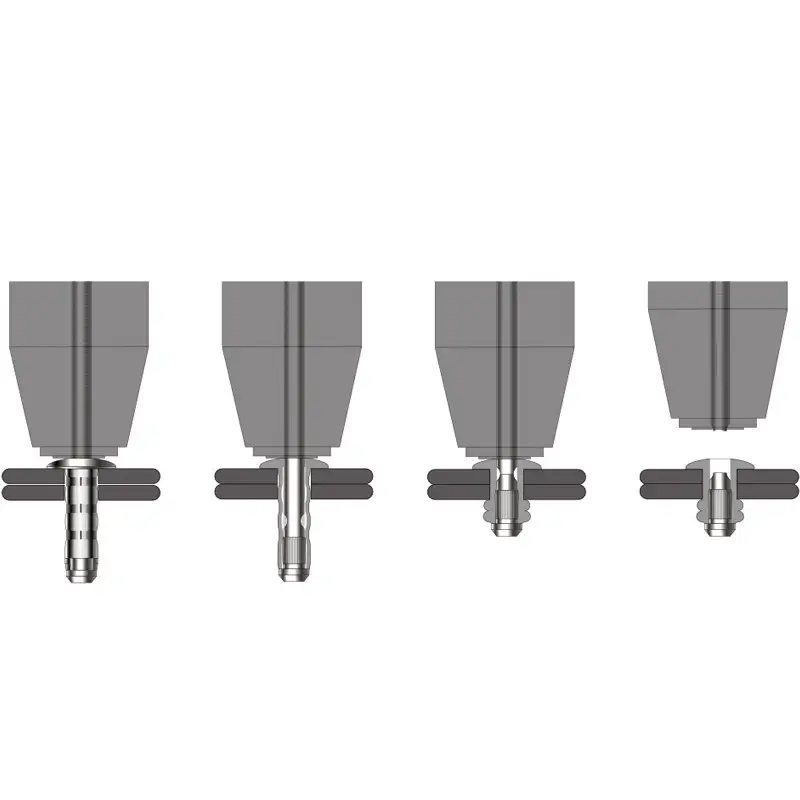 Multi-grip Blind Rivet Structures
