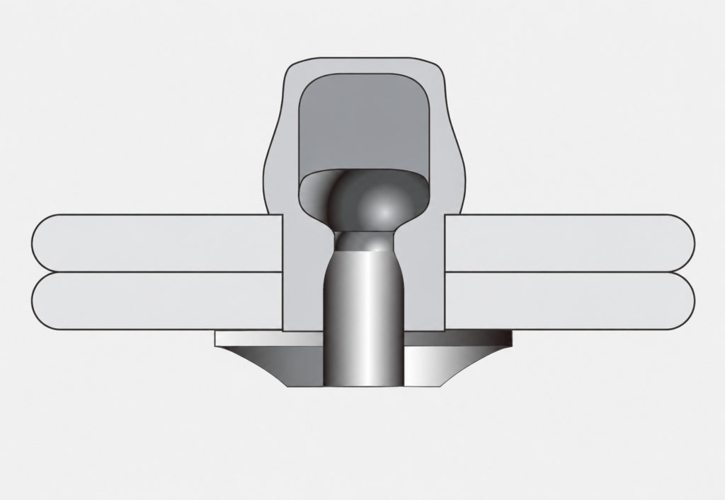 Sealed Type Blind Rivet structures